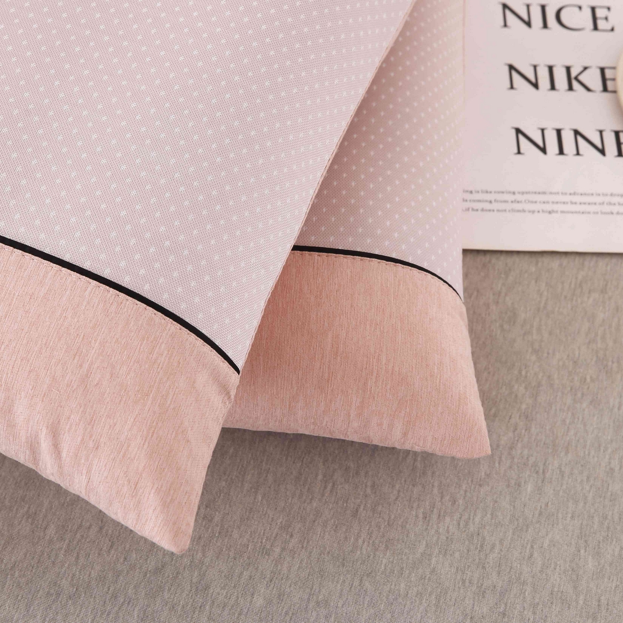 91家纺网 家纺一手货源 找家纺 （总）小牛席业 2026新款PE满天星夏凉【荞麦枕】