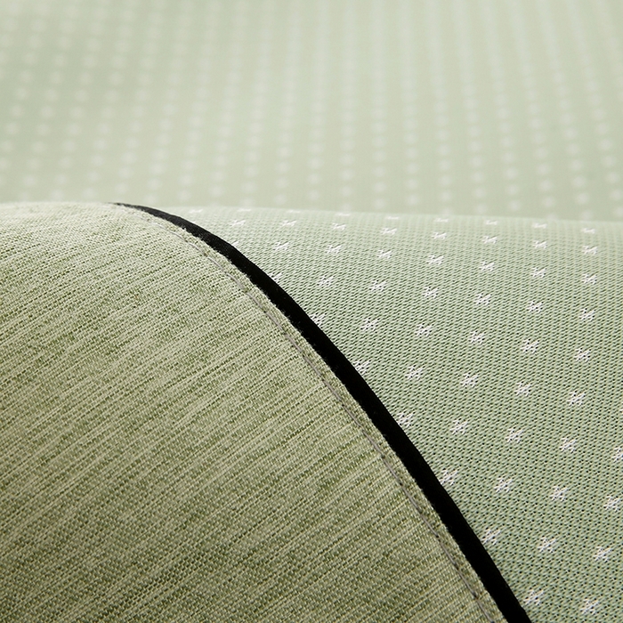 91家纺网 家纺一手货源 找家纺 小牛席业 2026新款PE满天星夏凉【荞麦枕】 绿色