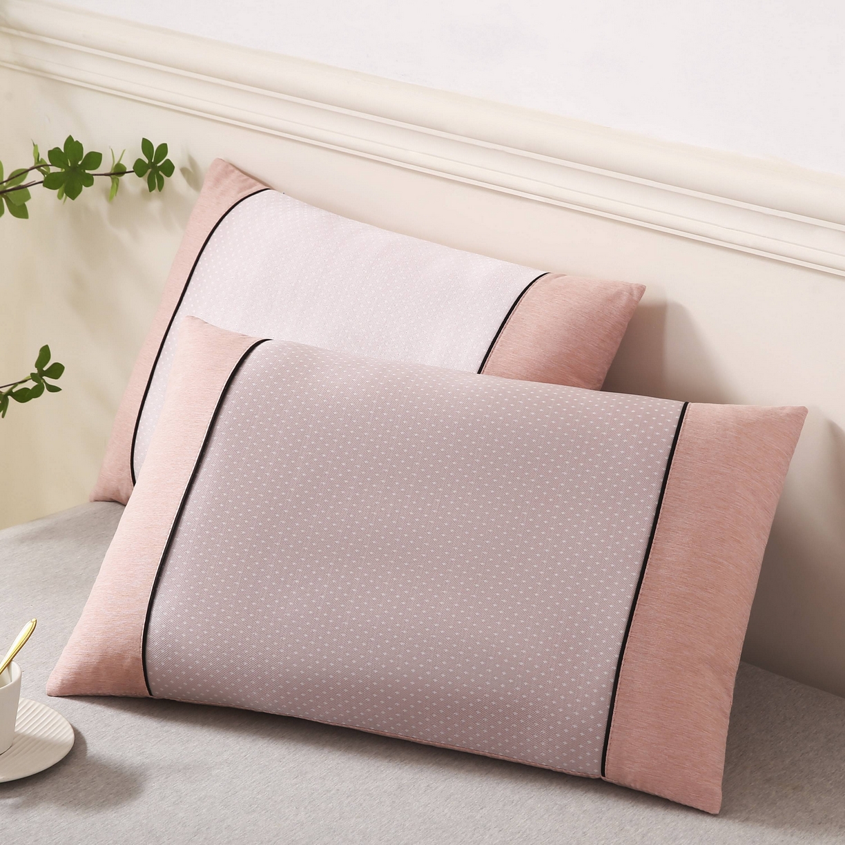 91家纺网 家纺一手货源 找家纺 （总）小牛席业 2026新款PE满天星夏凉【荞麦枕】