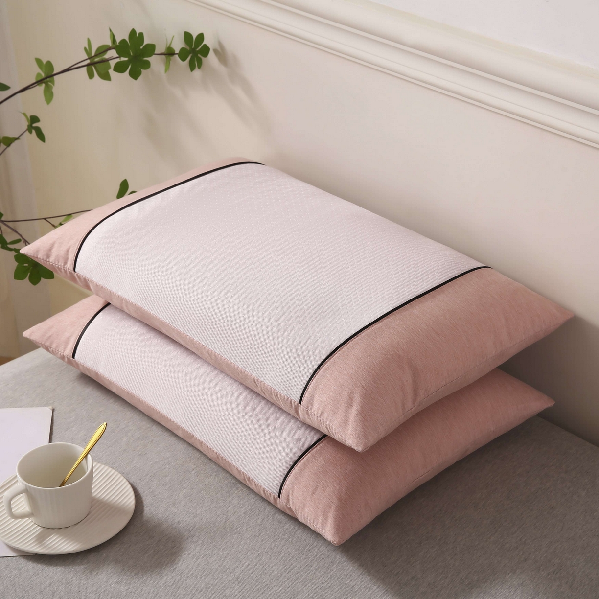 91家纺网 家纺一手货源 找家纺 （总）小牛席业 2026新款PE满天星夏凉【荞麦枕】