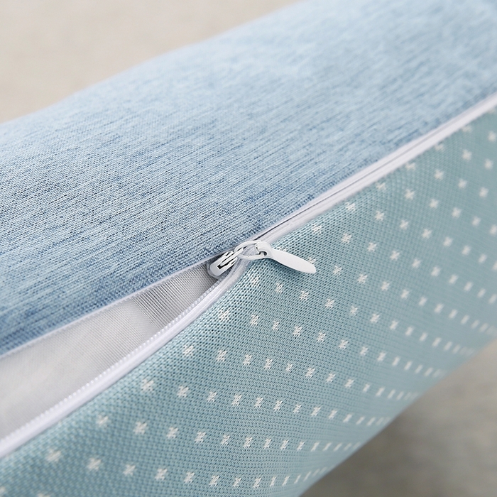 91家纺网 家纺一手货源 找家纺 小牛席业 2026新款PE满天星夏凉【荞麦枕】 蓝色