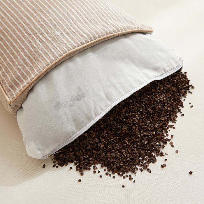 91家纺网 家纺一手货源 找家纺 （总）小桃姐家纺 2025新款日式荞麦枕全棉纯棉水洗棉荞麦枕枕头枕芯