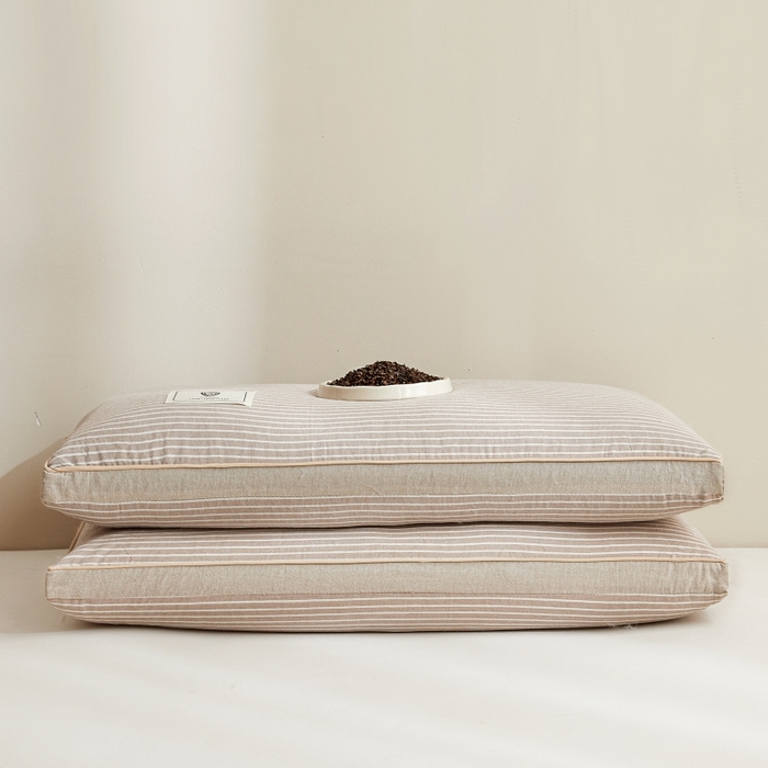 91家纺网 家纺一手货源 找家纺 （总）小桃姐家纺 2025新款日式荞麦枕全棉纯棉水洗棉荞麦枕枕头枕芯