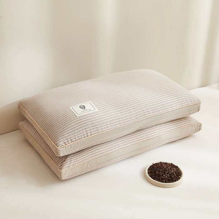 91家纺网 家纺一手货源 找家纺 （总）小桃姐家纺 2025新款日式荞麦枕全棉纯棉水洗棉荞麦枕枕头枕芯