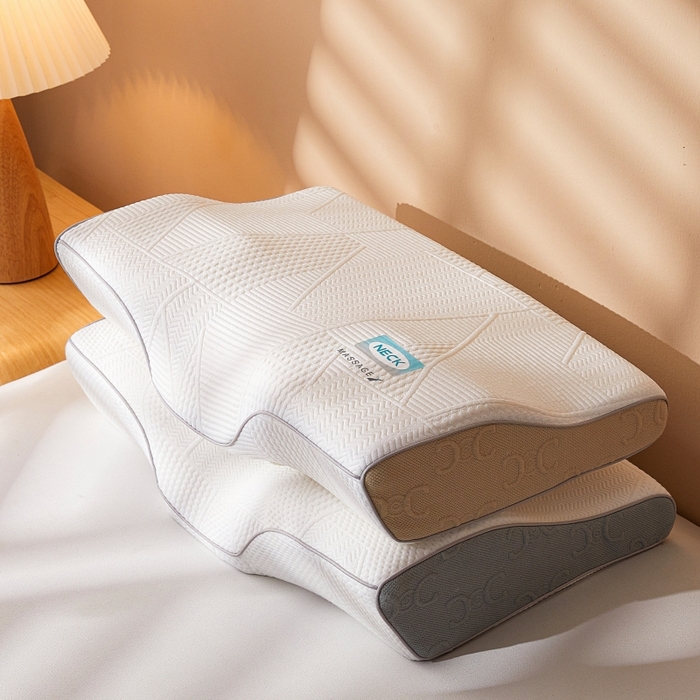 （总）小桃姐家纺 2025新款仿生蝶形记忆枕枕头枕芯