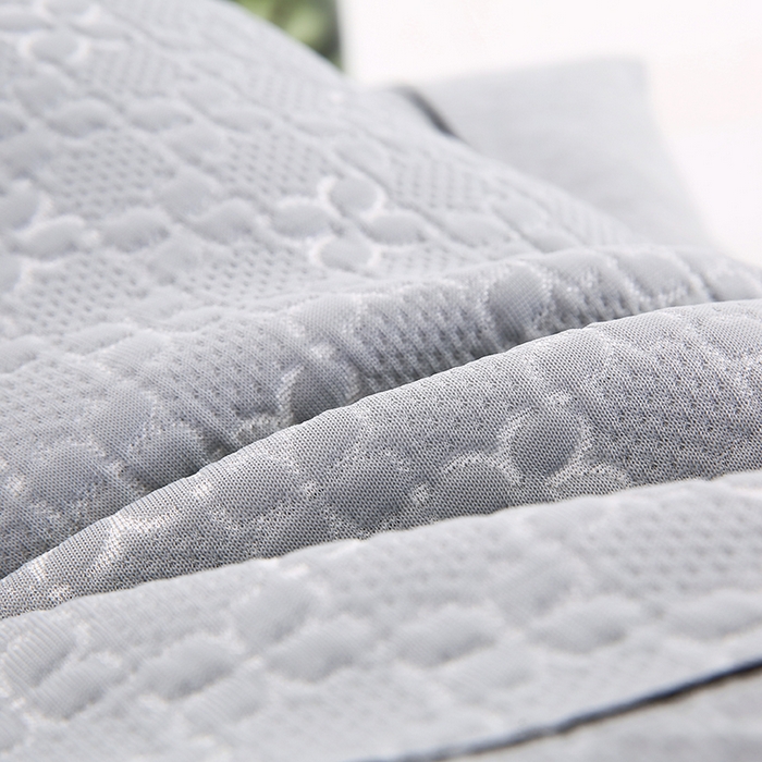 91家纺网 家纺一手货源 找家纺 小牛席业 2026新款浪漫花语冷感豆豆【夏凉枕】 浪漫花语冷感豆豆夏凉枕（灰色）