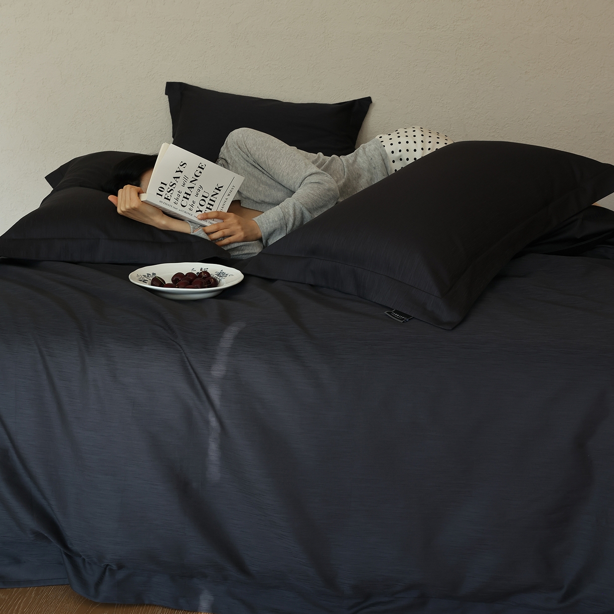 91家纺网 家纺一手货源 找家纺 （总）三味舒屋 2026新款长绒棉全棉提花四件套-尼亚系列