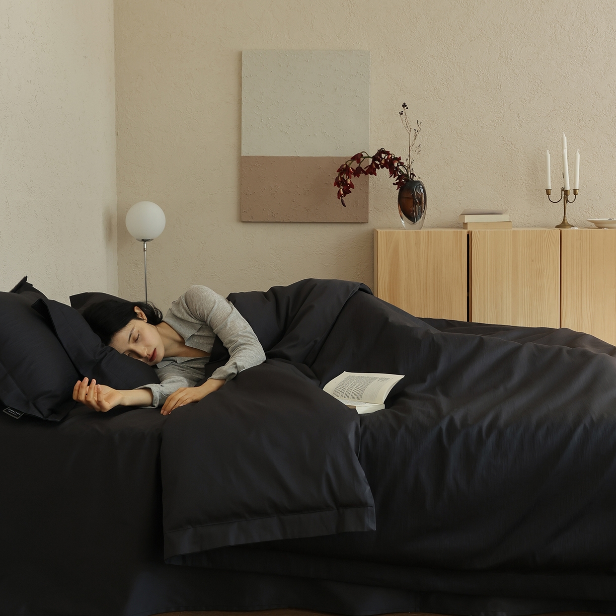 91家纺网 家纺一手货源 找家纺 （总）三味舒屋 2026新款长绒棉全棉提花四件套-尼亚系列