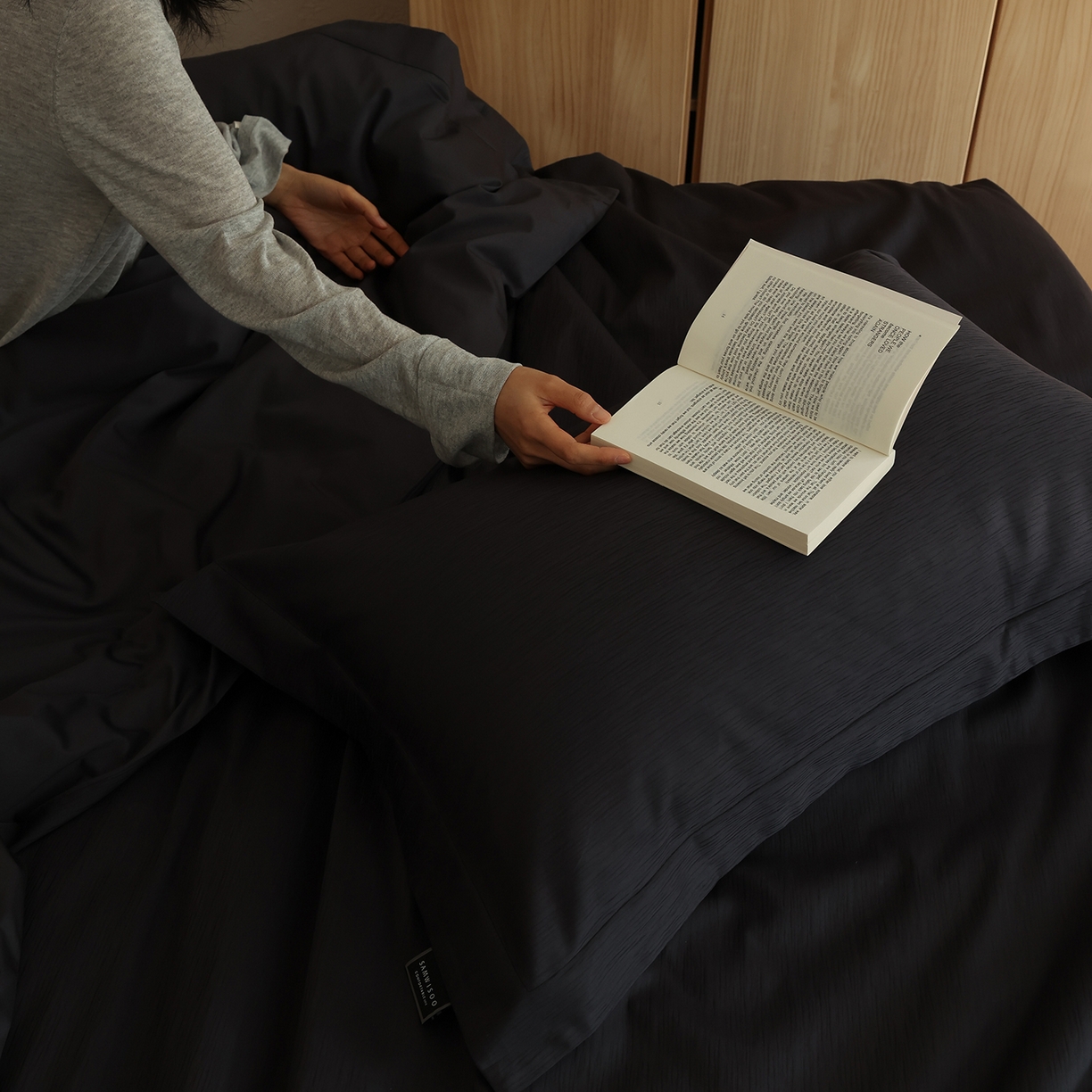 91家纺网 家纺一手货源 找家纺 （总）三味舒屋 2026新款长绒棉全棉提花四件套-尼亚系列