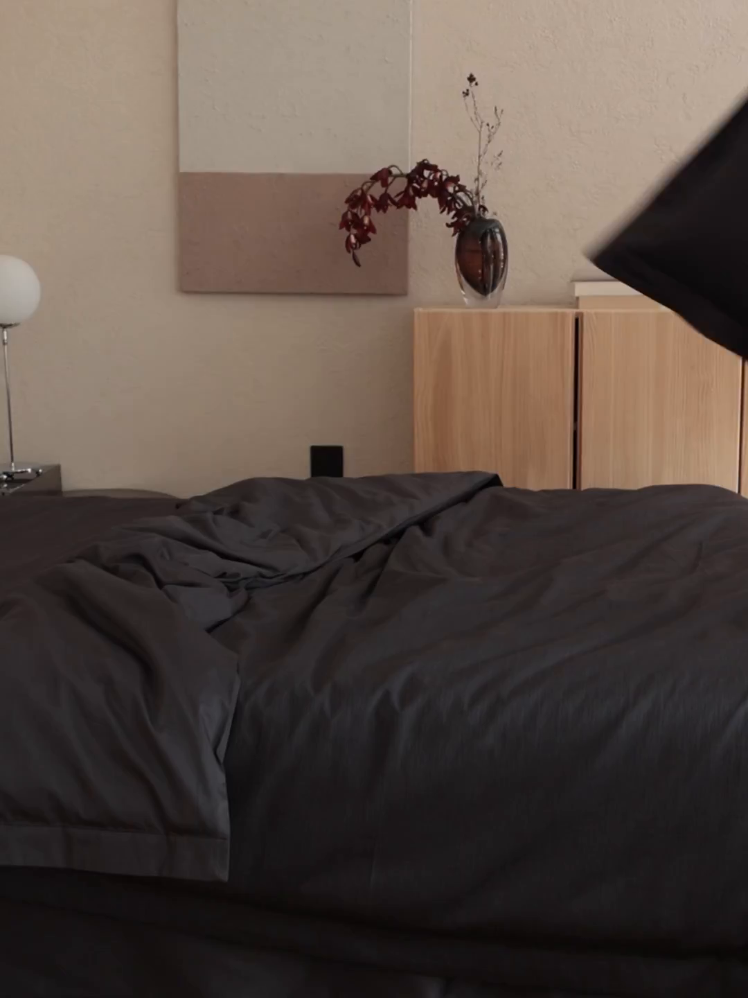 91家纺网 家纺一手货源 找家纺 三味舒屋 2026新款长绒棉全棉提花四件套-尼亚系列 尼亚黑灰