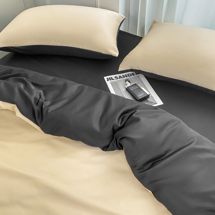 91家纺网 家纺一手货源 找家纺 （总）乐沐家纺 2026新款春夏纯色水洗冰丝单枕套枕套单件单品枕套