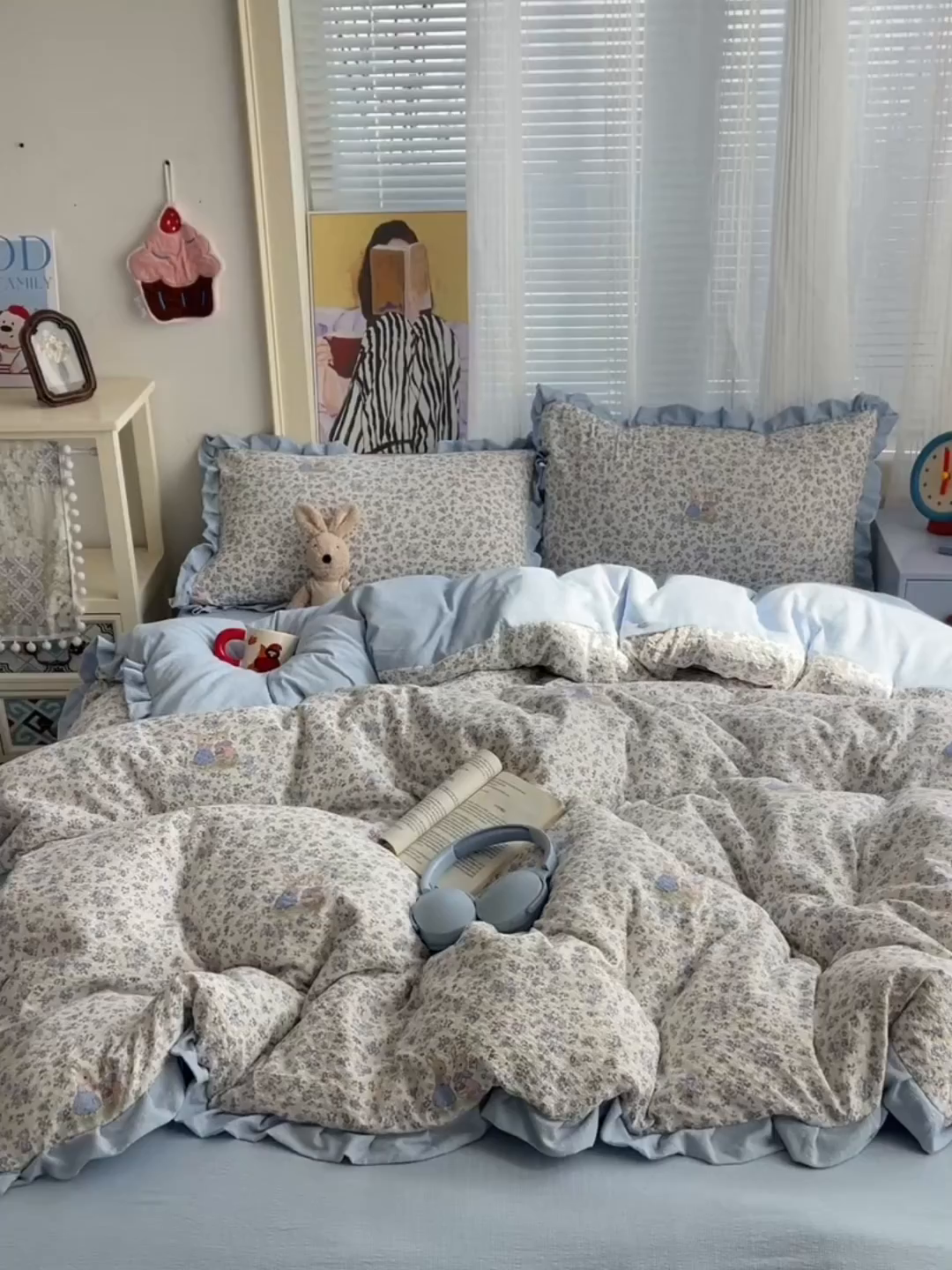 91家纺网 家纺一手货源 找家纺 （总）迪梦姿家纺 2026新款高克重泡芙纱泡泡纱床单款四件套系列