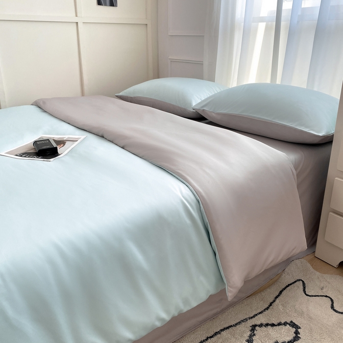 91家纺网 家纺一手货源 找家纺 （总）乐沐家纺 2026新款春夏水洗冰丝单被套