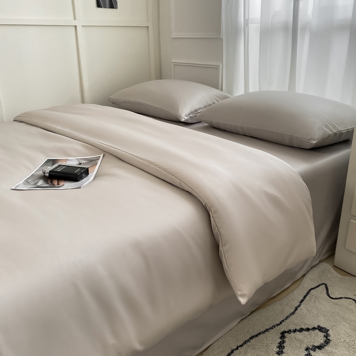 91家纺网 家纺一手货源 找家纺 （总）乐沐家纺 2026新款春夏水洗冰丝单被套