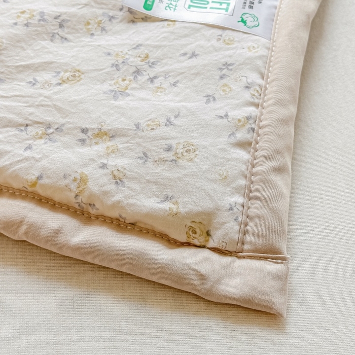 91家纺网 家纺一手货源 找家纺 爱宝被业 2026新款A类水洗棉新疆棉花夏被夏凉被 艾薇