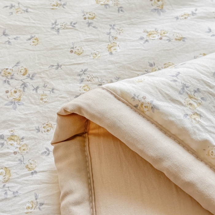 91家纺网 家纺一手货源 找家纺 爱宝被业 2026新款A类水洗棉新疆棉花夏被夏凉被 艾薇