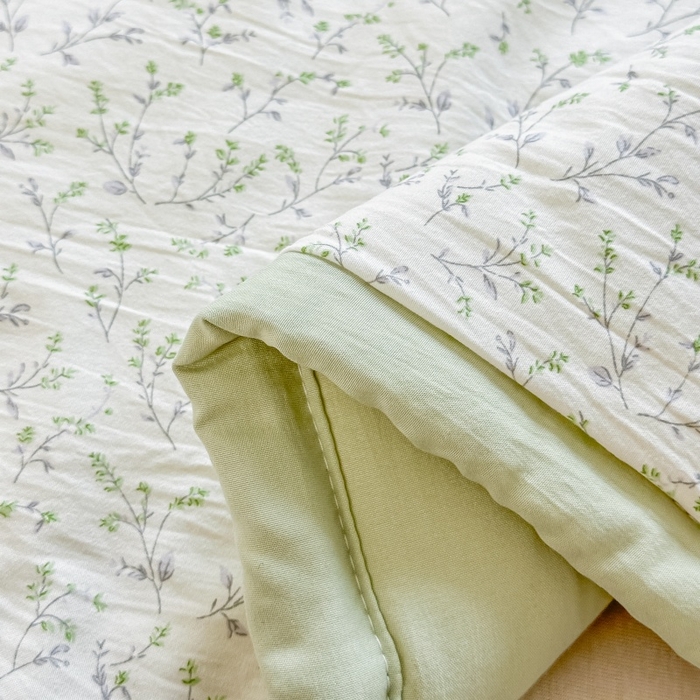 91家纺网 家纺一手货源 找家纺 爱宝被业 2026新款A类水洗棉新疆棉花夏被夏凉被 春风拂面