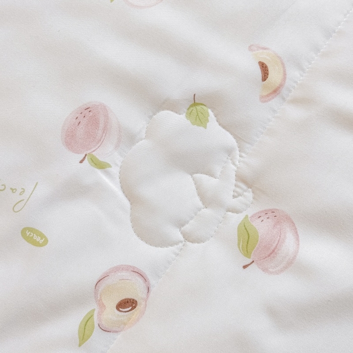 91家纺网 家纺一手货源 找家纺 爱宝被业 2026新款A类水洗棉新疆棉花夏被夏凉被 蜜桃乌龙