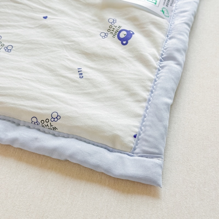 91家纺网 家纺一手货源 找家纺 爱宝被业 2026新款A类水洗棉新疆棉花夏被夏凉被 心愿熊