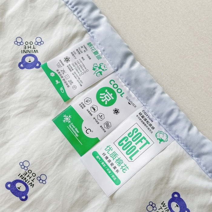 91家纺网 家纺一手货源 找家纺 爱宝被业 2026新款A类水洗棉新疆棉花夏被夏凉被 心愿熊