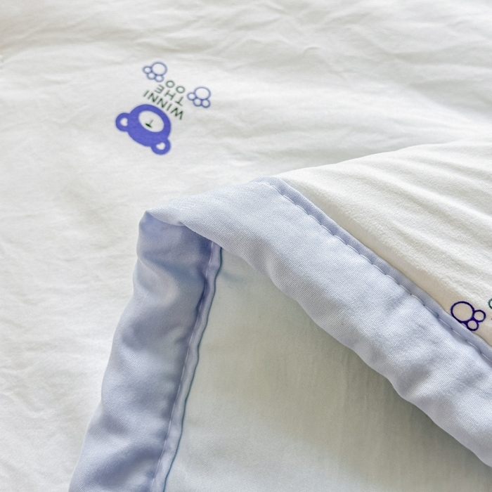 91家纺网 家纺一手货源 找家纺 爱宝被业 2026新款A类水洗棉新疆棉花夏被夏凉被 心愿熊