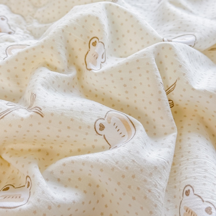 91家纺网 家纺一手货源 找家纺 爱宝被业 2026新款A类水洗棉新疆棉花夏被夏凉被 许愿熊