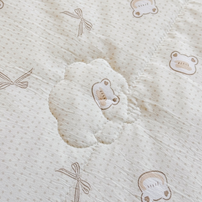 91家纺网 家纺一手货源 找家纺 爱宝被业 2026新款A类水洗棉新疆棉花夏被夏凉被 许愿熊