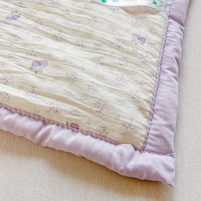 91家纺网 家纺一手货源 找家纺 爱宝被业 2026新款A类水洗棉新疆棉花夏被夏凉被 雅昔紫