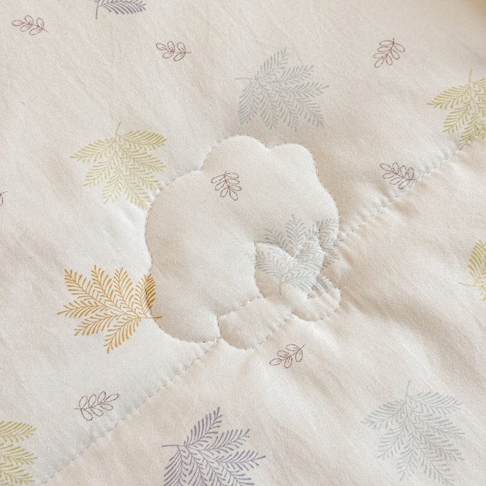 91家纺网 家纺一手货源 找家纺 爱宝被业 2026新款A类水洗棉新疆棉花夏被夏凉被 叶知秋