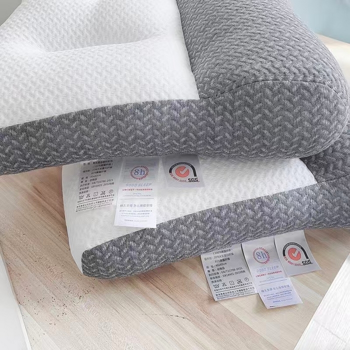 91家纺网 家纺一手货源 找家纺 （总）华誉 2026新款无荧光大化棉牵引枕枕套枕芯