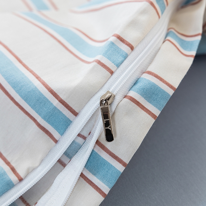 91家纺网 家纺一手货源 找家纺 绫韵家纺 2026新款13372全棉ins小碎花纯棉田园风床单床笠四件套系绳蝴蝶结系列二 布洛尔