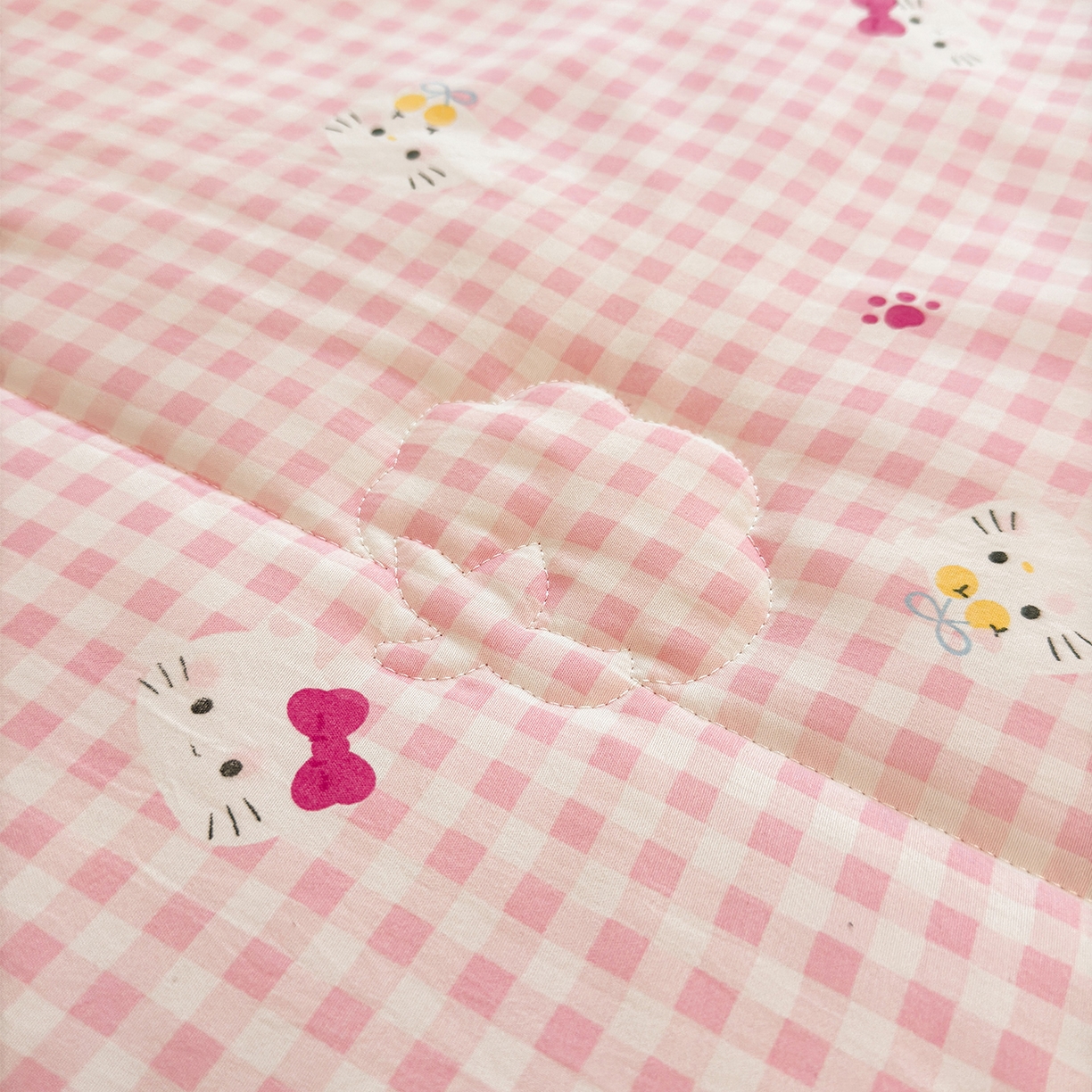 91家纺网 家纺一手货源 找家纺 2026新款A类新疆棉花夏凉被加宽包边水洗棉卡通印花吸湿透气棉花夏被空调被 凌香 格林童话