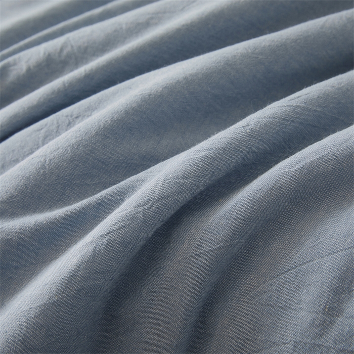 91家纺网 家纺一手货源 找家纺 2026新款A类里外全棉夏凉被100%新疆棉纯棉全棉填充无印格子款空调被全棉夏被 里外全棉-双拼浅蓝