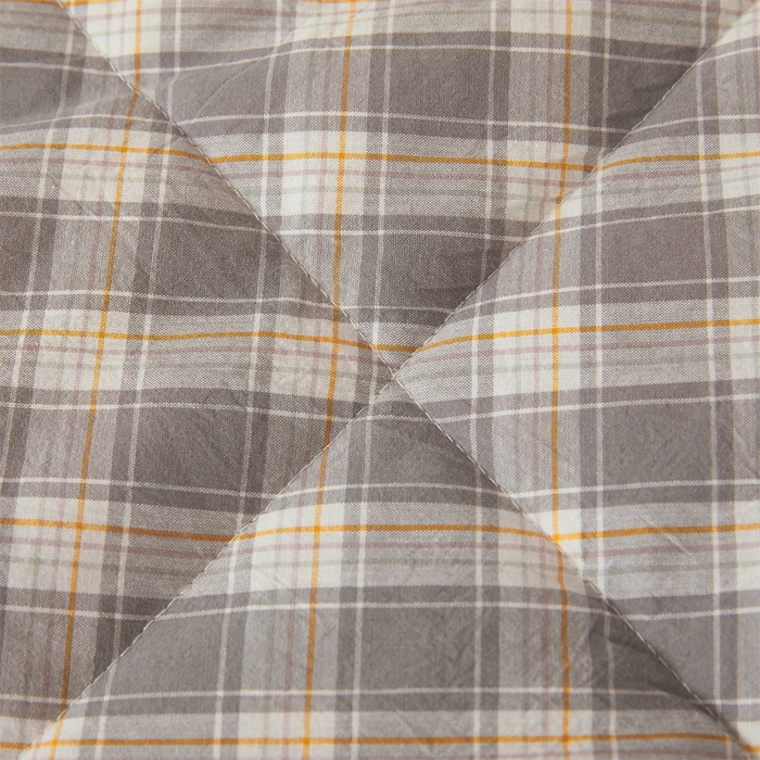 91家纺网 家纺一手货源 找家纺 2026新款A类里外全棉夏凉被100%新疆棉纯棉全棉填充无印格子款空调被全棉夏被 里外全棉-韵灰格