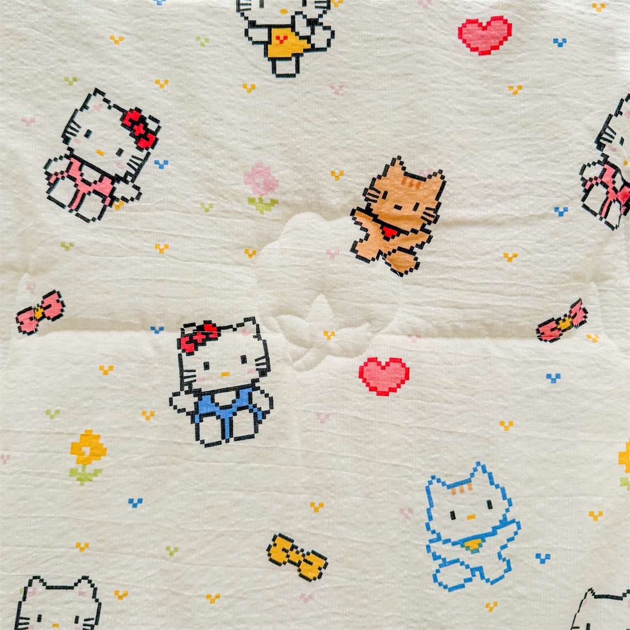 91家纺网 家纺一手货源 找家纺 2026新款A类新疆棉花夏凉被加宽包边水洗棉卡通印花吸湿透气棉花夏被空调被 云感晶咪