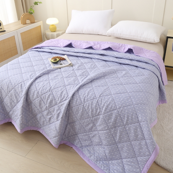 被多多被业 2026新款水洗棉印花夏被空调被夏凉被 安加尔