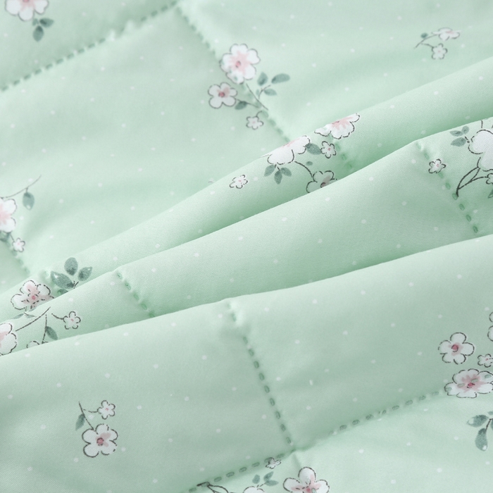 91家纺网 家纺一手货源 找家纺 被多多被业 2026新款水洗棉印花夏被空调被夏凉被 花汀