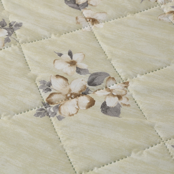 91家纺网 家纺一手货源 找家纺 被多多被业 2026新款水洗棉印花夏被空调被夏凉被 绿色心情