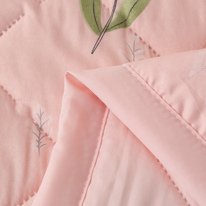 91家纺网 家纺一手货源 找家纺 被多多被业 2026新款水洗棉印花夏被空调被夏凉被 秘密花园