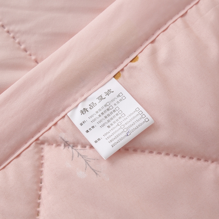 91家纺网 家纺一手货源 找家纺 被多多被业 2026新款水洗棉印花夏被空调被夏凉被 秘密花园