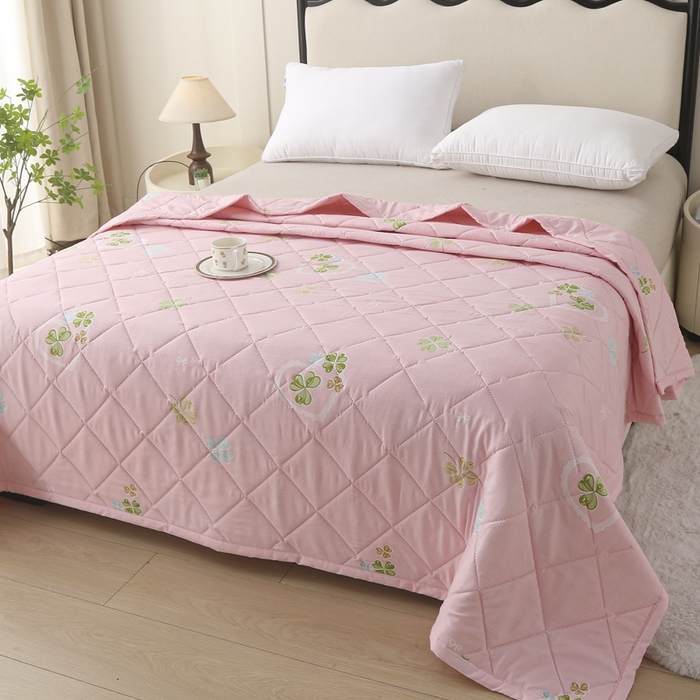 被多多被业 2026新款亲肤棉夏被空调被夏凉被 花心相印