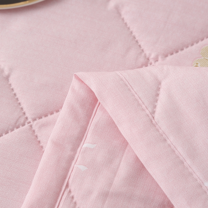 91家纺网 家纺一手货源 找家纺 被多多被业 2026新款亲肤棉夏被空调被夏凉被 花心相印