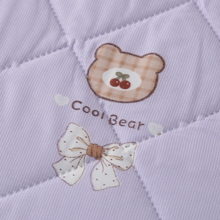 91家纺网 家纺一手货源 找家纺 被多多被业 2026新款亲肤棉夏被空调被夏凉被 机灵小熊