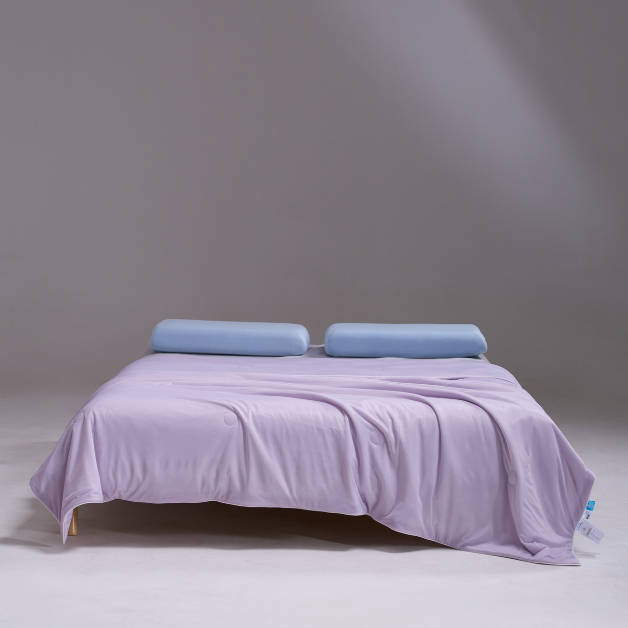 91家纺网 家纺一手货源 找家纺 佳轩家纺 2026新款超柔凉感丝夏被夏凉被空调被 优雅紫