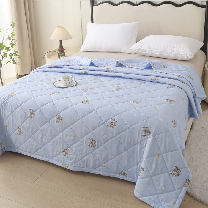 被多多被业 2026新款亲肤棉夏被空调被夏凉被 机灵熊