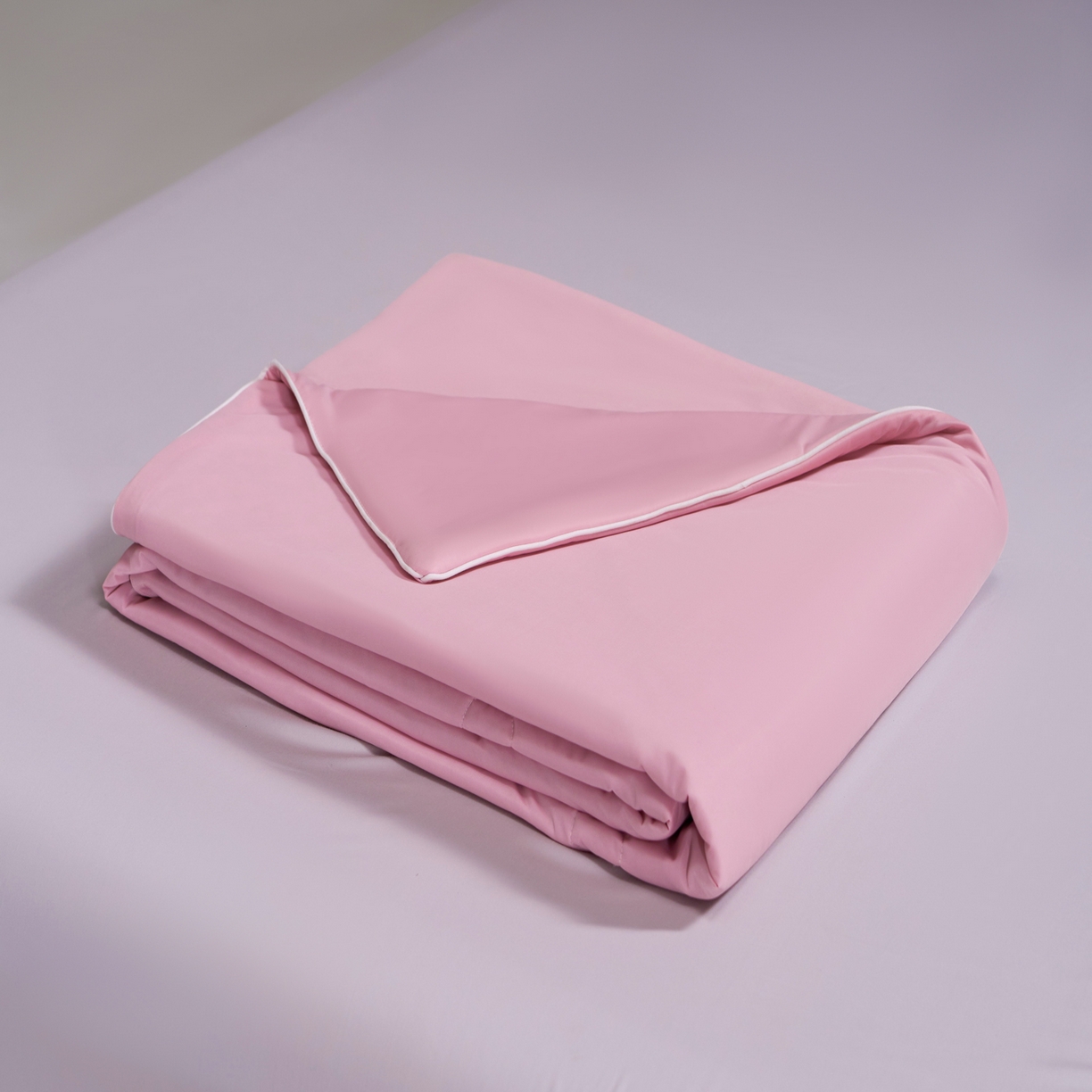 佳轩家纺 2026新款超柔凉感丝夏被夏凉被空调被 豆沙粉