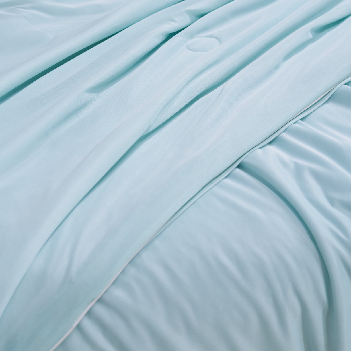 91家纺网 家纺一手货源 找家纺 佳轩家纺 2026新款超柔凉感丝夏被夏凉被空调被 清透水绿