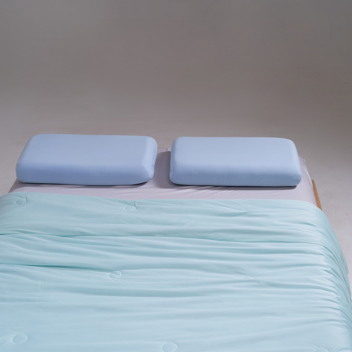 91家纺网 家纺一手货源 找家纺 佳轩家纺 2026新款超柔凉感丝夏被夏凉被空调被 清透水绿