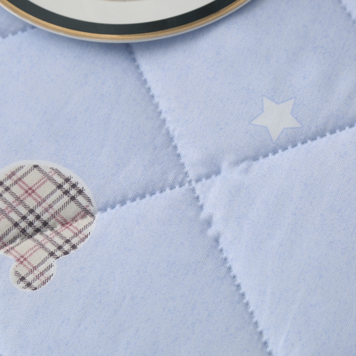 91家纺网 家纺一手货源 找家纺 被多多被业 2026新款亲肤棉夏被空调被夏凉被 机灵熊