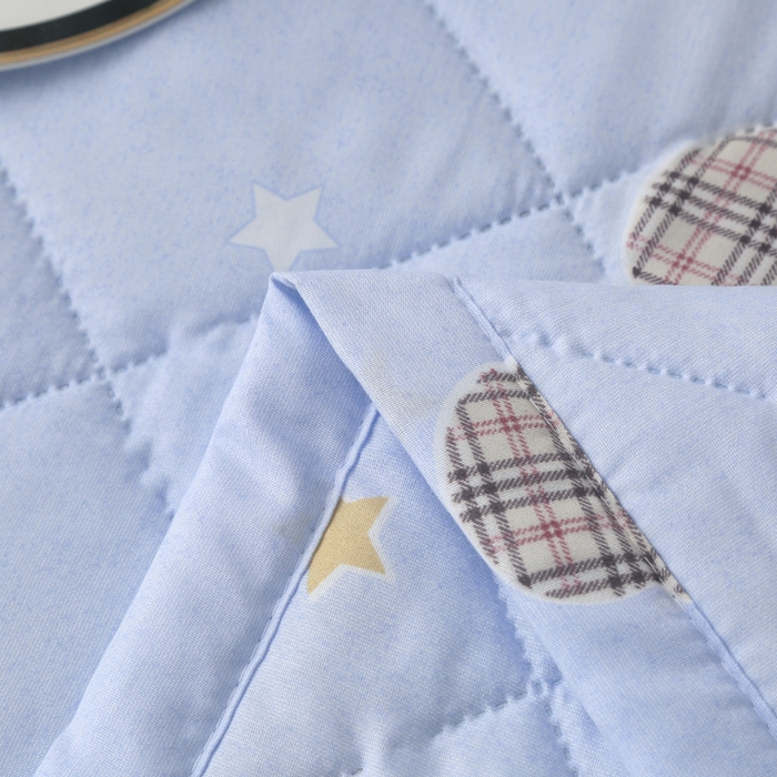 91家纺网 家纺一手货源 找家纺 被多多被业 2026新款亲肤棉夏被空调被夏凉被 机灵熊